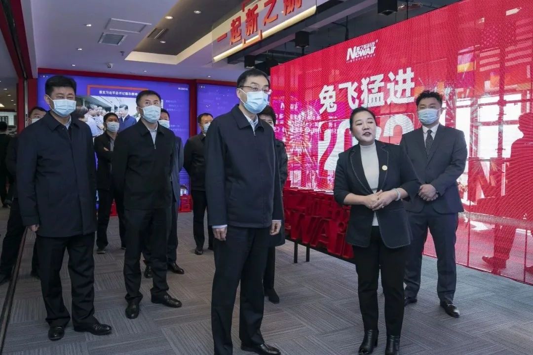 山东省委常委、济南市委书记刘强莅临新之航调研